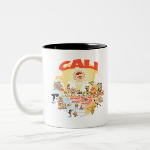 Southern California CALI Two_Tone Coffee Mug