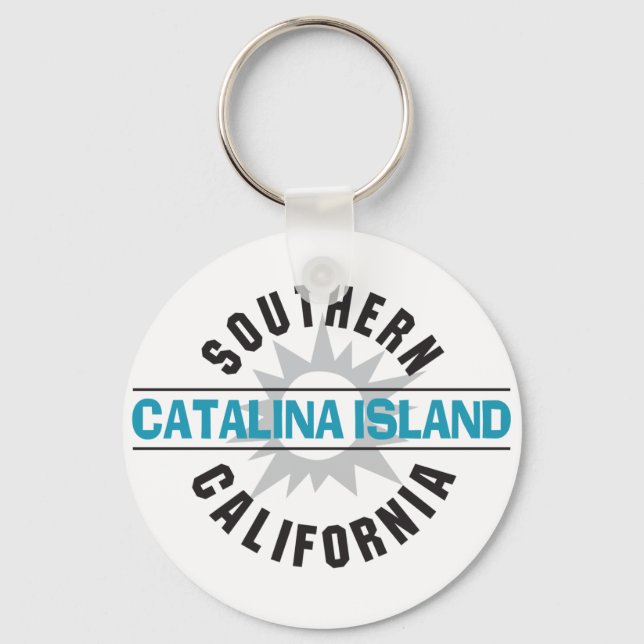 Southern California - Catalina Island Keychain (Front)