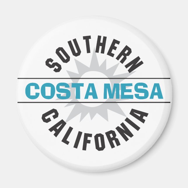 Southern California - Costa Mesa Magnet (Front)