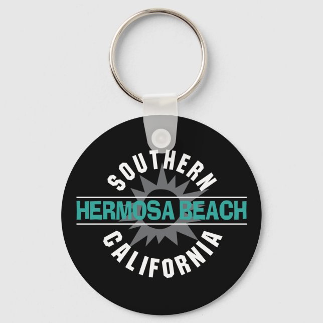 Southern California - Hermosa Beach Keychain (Front)