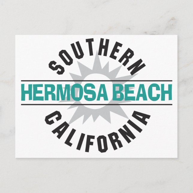 Southern California - Hermosa Beach Postcard (Front)
