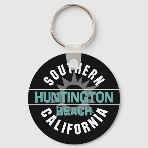 Southern California _ Huntington Beach Keychain
