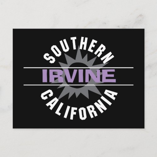 Southern California _ Irvine Postcard