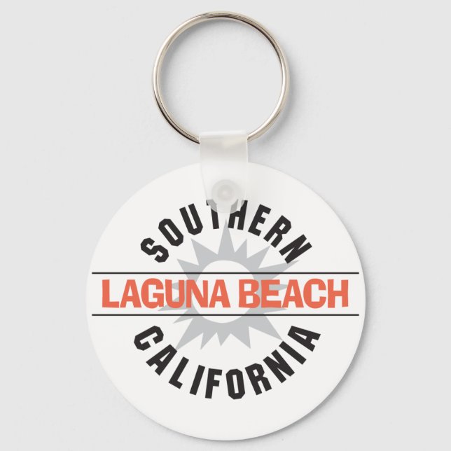 Southern California Laguna Beach Keychain (Front)