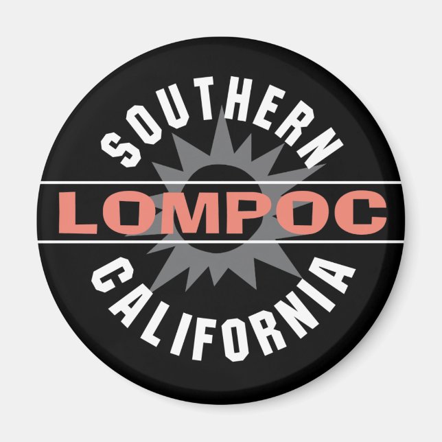 Southern California - Lompoc Magnet (Front)