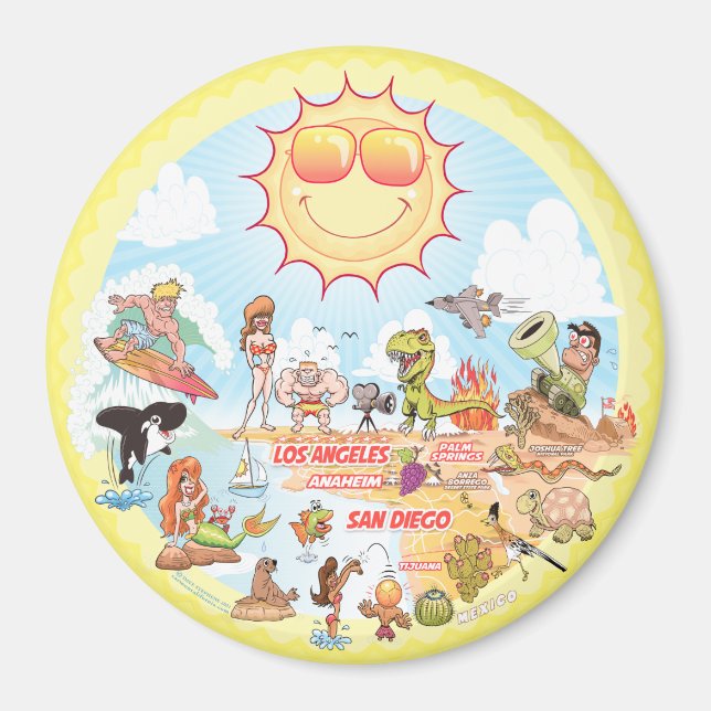 Southern California Magnet (Front)