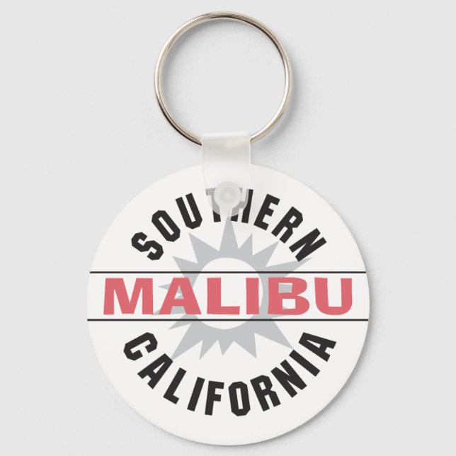 Southern California - Malibu Keychain (Front)