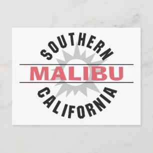 Southern California - Malibu Postcard