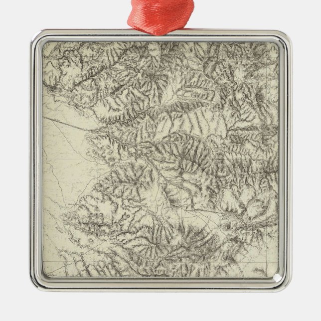 Southern California Metal Ornament (Front)