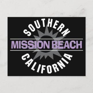 Southern California - Mission Beach Postcard