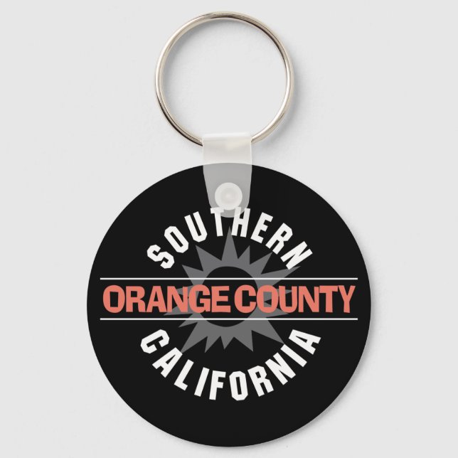 Southern California - Orange County Keychain (Front)