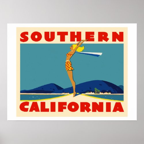 Southern California Poster