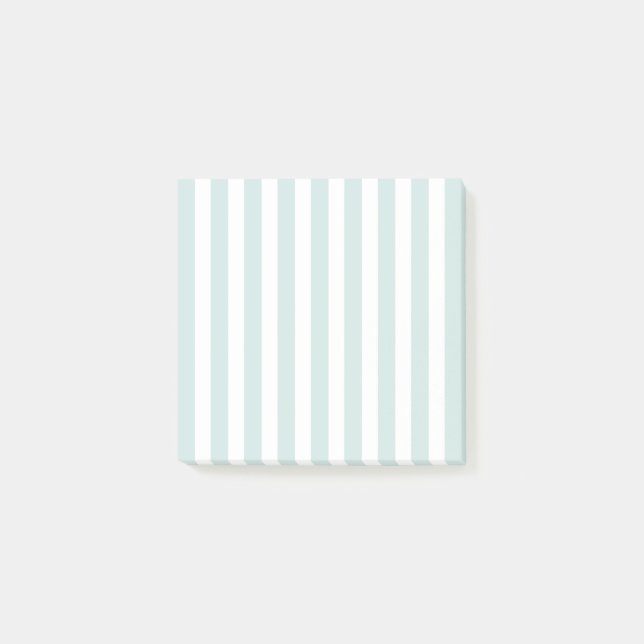 Southern California Retro Stripes Customizable Post-it Notes (Front)