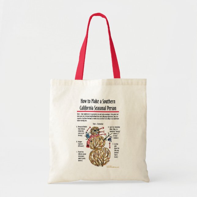 Southern California Seasonal Person Bag (Front)