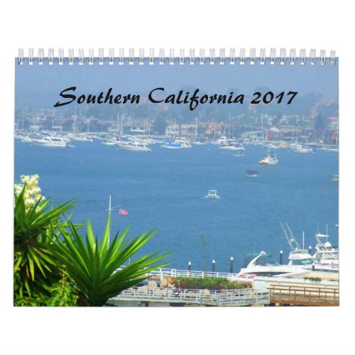 Southern California SOCAL 2017 Calendar