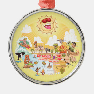 Southern California Sunshine Ornament