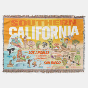 Southern California Throw Blanket