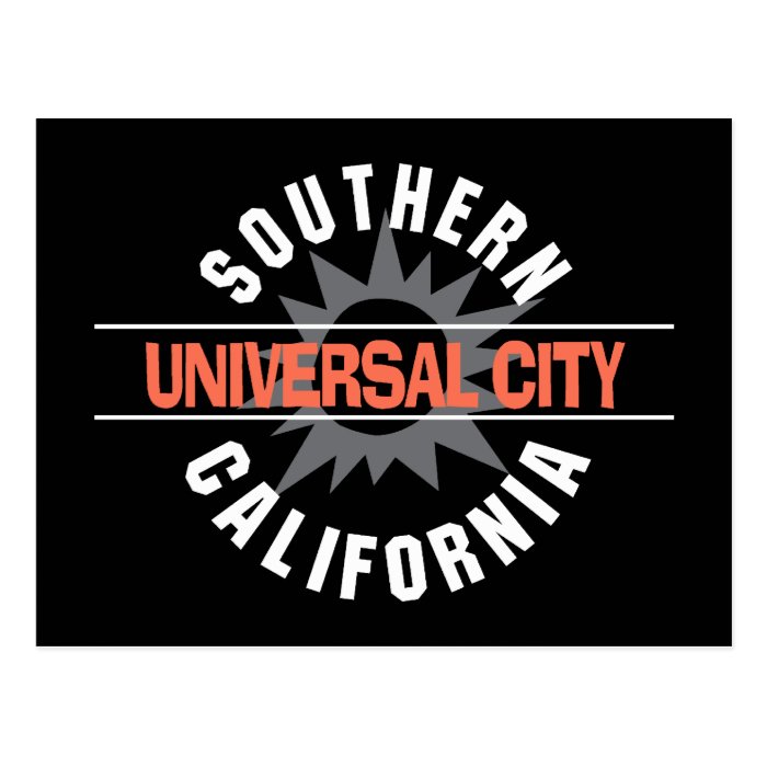 Southern California   Universal City Post Cards