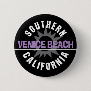 Southern California - Venice Beach Pinback Button