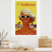 Southern California (Vintage Ads) Poster (Kitchen)
