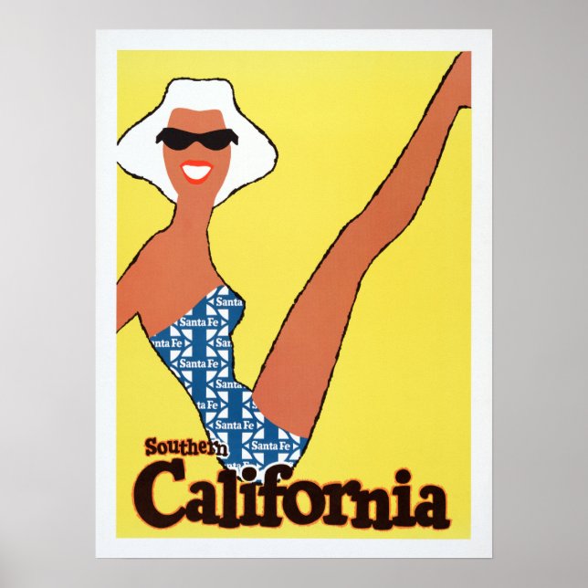 Southern California Vintage Poster (Front)