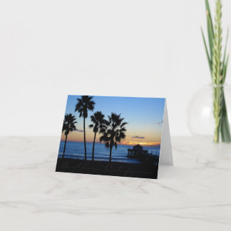Southern Californian Pier Card