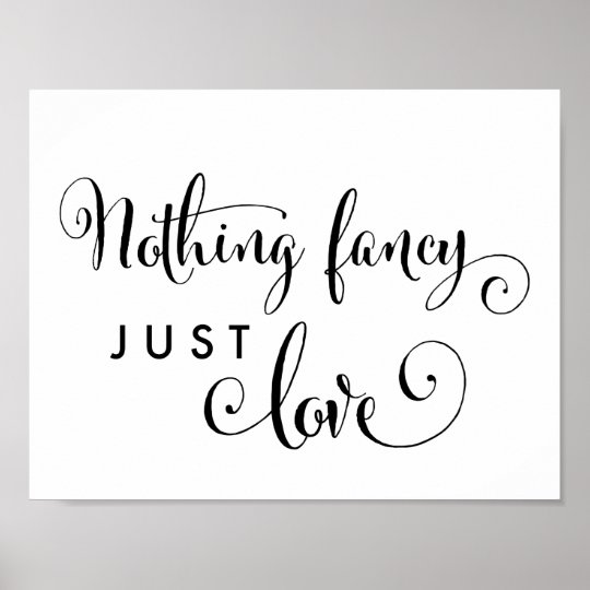 love calligraphy signs Love Zazzle.com Just Southern Fancy  Sign Nothing Calligraphy