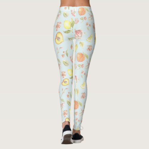 Southern Charm Floral Pattern Leggings