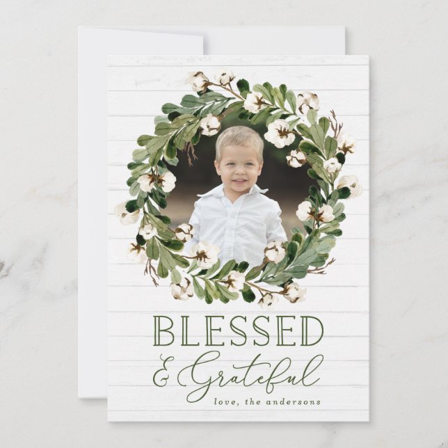 Southern Charm | Holiday Photo Card (Front)