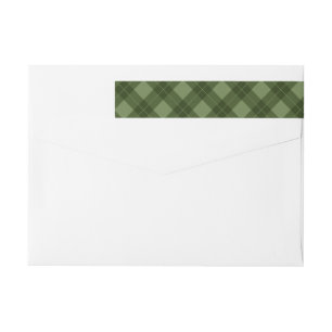 Southern Charm Holiday Wrap Around Label