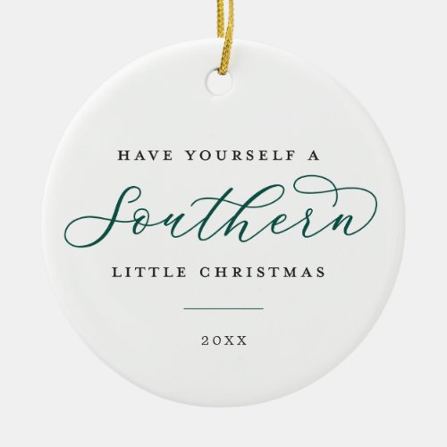 Southern Christmas Photo Ornament Exchange