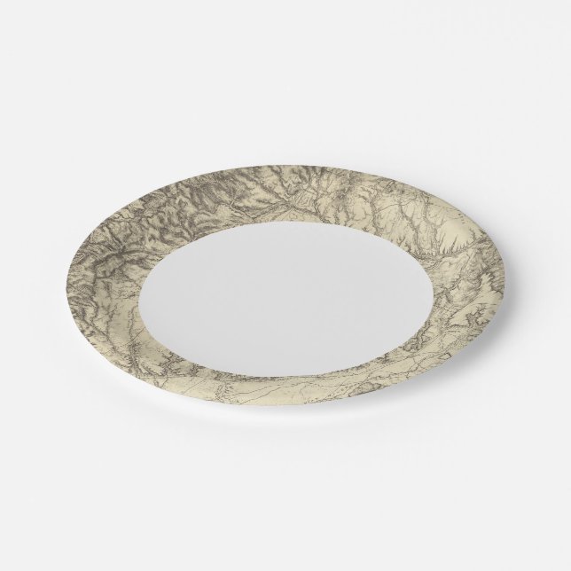 Southern Colorado Paper Plates (Angled)
