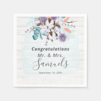 Southern Country Cotton Boll Botanical Rustic Wood