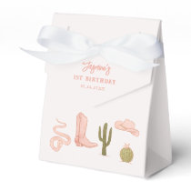 Southern Cowgirl Birthday Party Favor Boxes