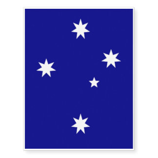 Southern Cross Temporary Tattoos