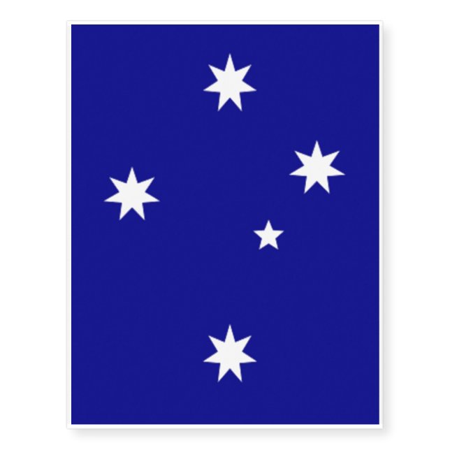 Southern Cross Temporary Tattoos (Front)