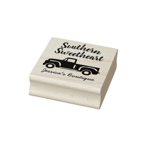 Southern Custom Name  Rubber Stamp
