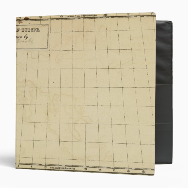 Southern Europe 3 Ring Binder (Front/Inside)