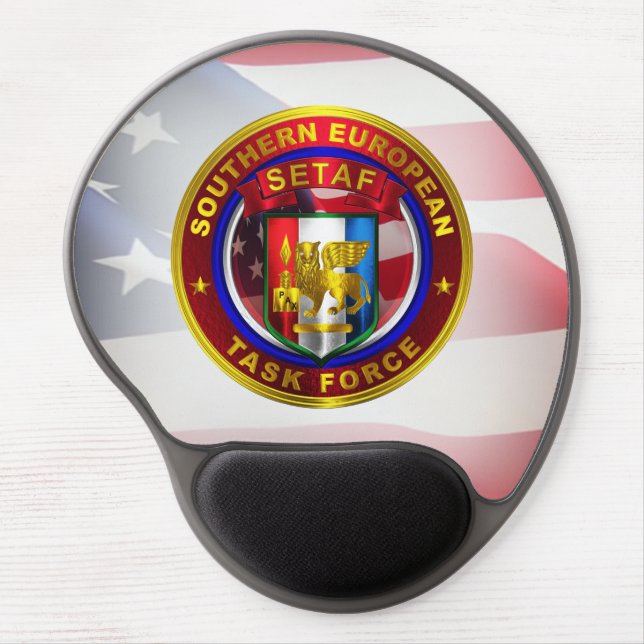 Southern European Task Force (SETAF) Gel Mouse Pad (Front)