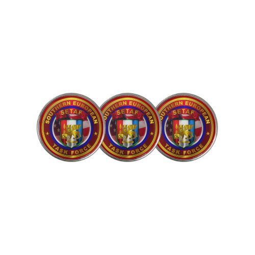 Southern European Task Force SETAF Golf Ball Mar Golf Ball Marker