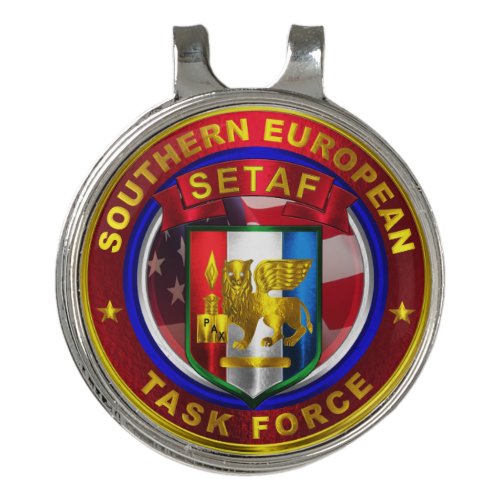 Southern European Task Force SETAF Golf Hat Clip