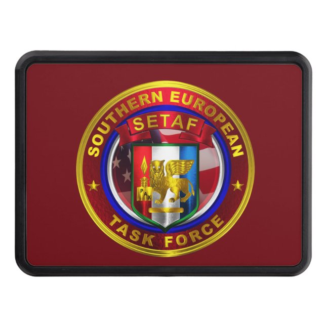 Southern European Task Force (SETAF) Hitch Cover (Front)
