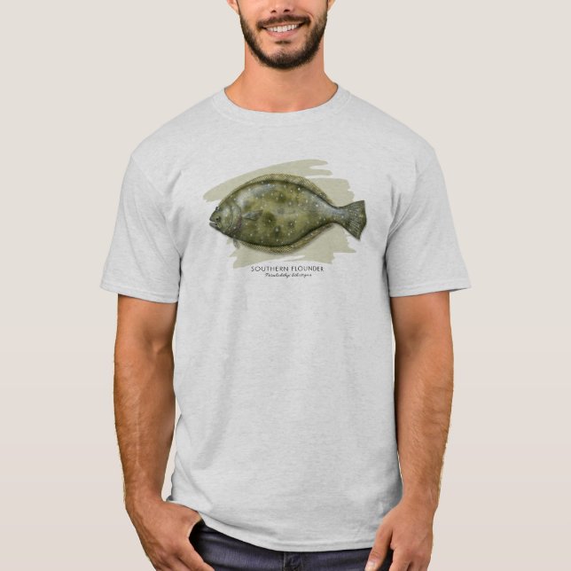 Southern Flounder T-shirt (Front)