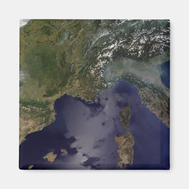 Southern France and Northern Italy Magnet (Front)