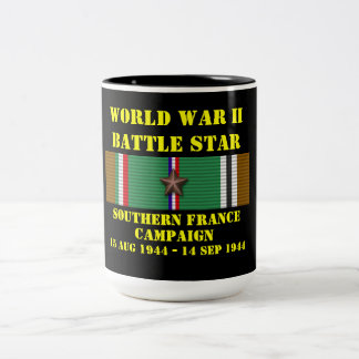 Southern France Campaign Two-Tone Coffee Mug