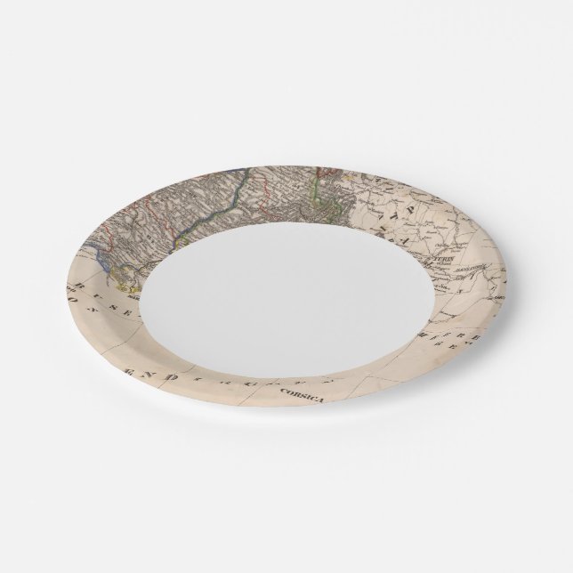 Southern France Paper Plates (Angled)