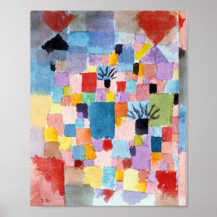Southern Gardens: Paul Klee 1919 Poster