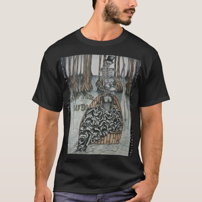 Southern Gothic style by Swamp Music Players T-Shirt (Front)