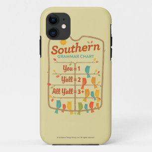Southern Grammar Chart iPhone 11 Case