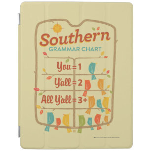 Southern Grammar Chart iPad Smart Cover